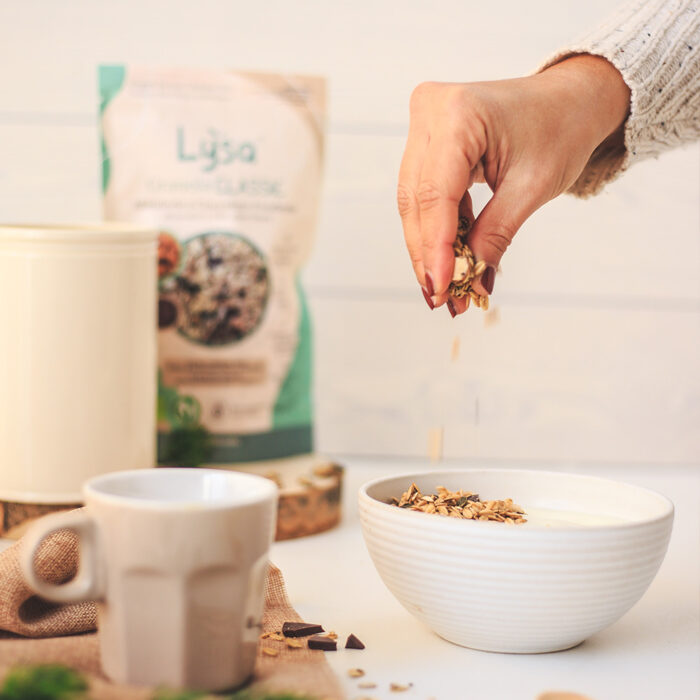 Granola Bio Classic - mandorle e cioccolato fondente senza glutine - immagine 5
