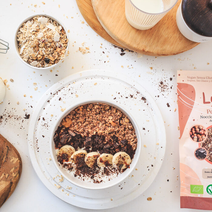 Porridge Bio Nocciole e Cioccolato senza glutine - immagine 5