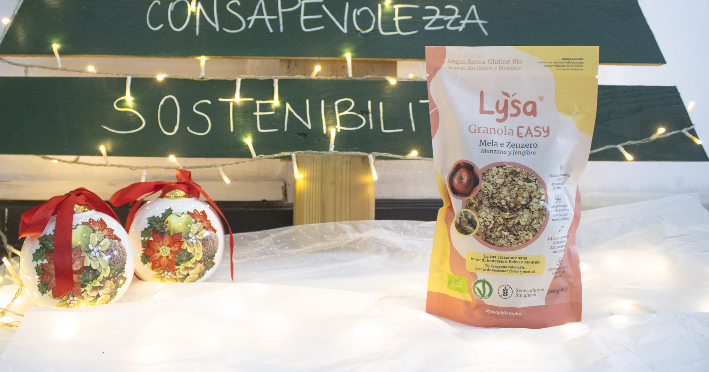 Granola Easy Bio - benefici mela e zenzero