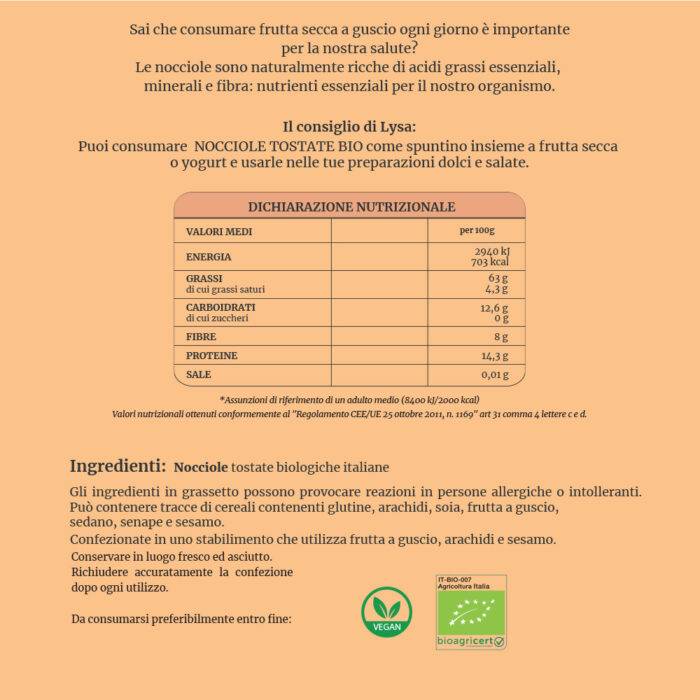 Nocciole gentili romane sgusciate tostate Bio - immagine 2