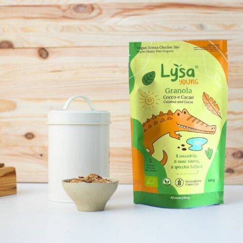 Lysa Young Granola Cocco e Cacao senza zuccheri e senza glutine